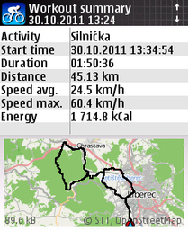 Highlight 1 along the Bikemap route "30.10.2011 Chrastava - B.Republiky"