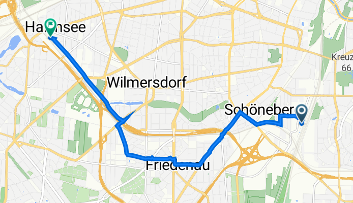 Stetige Fahrt