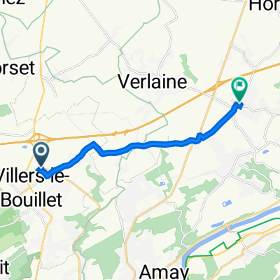 Rue de la Métallurgie 37, Villers-le-Bouillet à Rue Solovaz 3, Saint-Georges-sur-Meuse