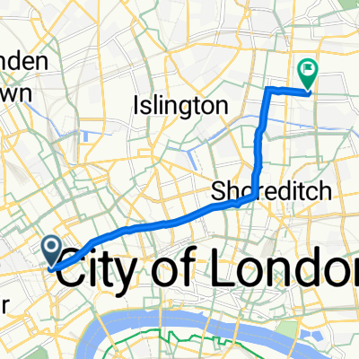77-91 Castlewood House, London to 49 Criterion Court, Middleton Road, London