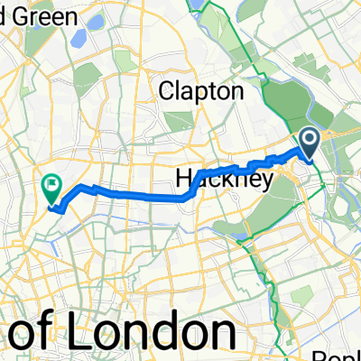 Windsor Wharf, London to Pickering St, London