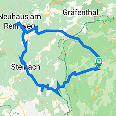 Schönau 4, Steinbach am Wald nach Schönau 4, Steinbach am Wald