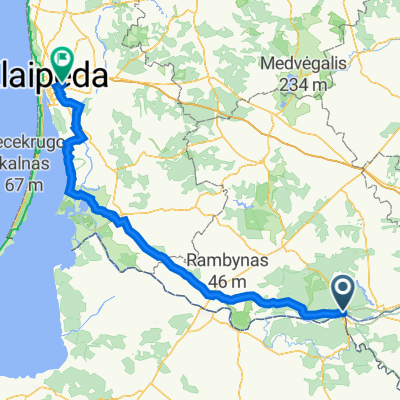 Nemuno gatvė 43, Smalininkai to Parko gatvė 6, Jakai