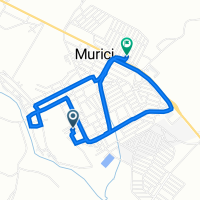 Rua Presedente Kennedy, Murici a Murici