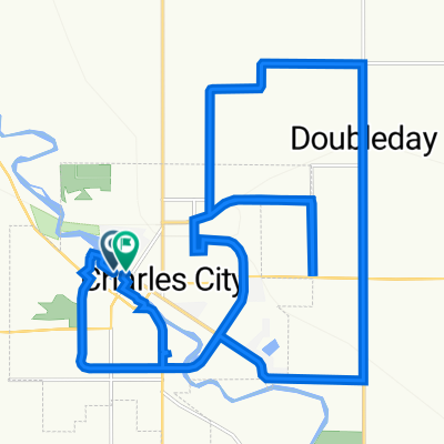 Riverside Drive 407, Charles City to North Jackson Street 119, Charles City