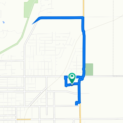 800 N 32nd St, Fort Dodge to 800 N 32nd St, Fort Dodge