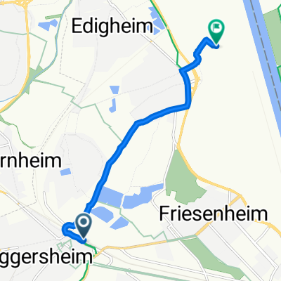 Prälat-Caire-Straße 18, Ludwigshafen am Rhein nach Oststraße, Ludwigshafen am Rhein