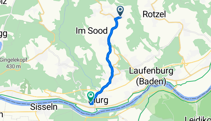 Rotzler Straße 14, Murg nach Kellerhof 8, Murg