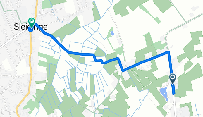 Reibroekstraat 189, Evergem naar Sleidinge-Dorp 31A, Evergem