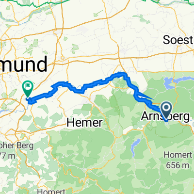 Arnsberg nach Schwerte