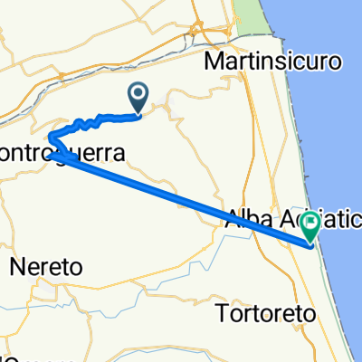 SP 2, Colonnella a Via Malta 6, Alba Adriatica