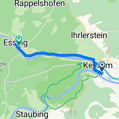 Am Pflegerspitz 1A, Kelheim nach Karl-Müller-Weg 2, Essing