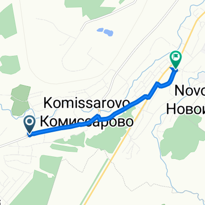 Центральная улица, 155, Кемерово до Двинская улица, 18, Кемерово