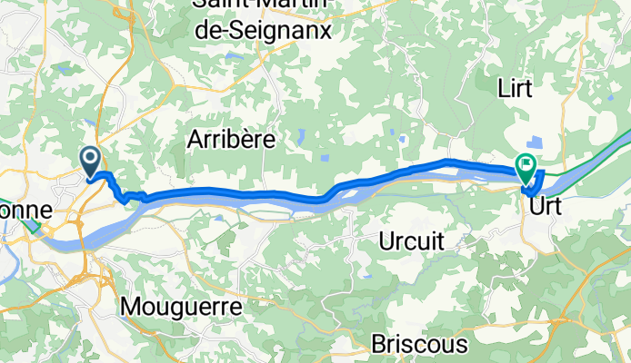 Avenue Henri de Navarre 82, Bayonne nach Le Port 30, Urt