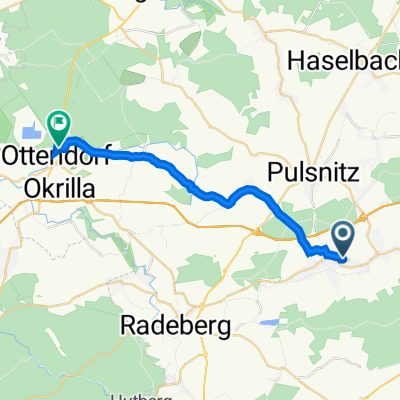 Breitscheidstraße 11, Großröhrsdorf nach Königsbrücker Straße 40, Ottendorf-Okrilla
