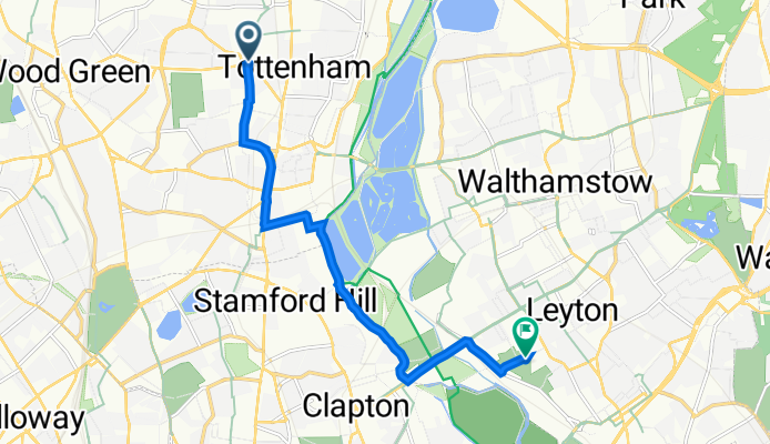 Route to Marsh Lane 1