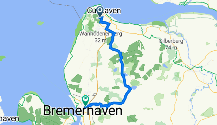 Cuxhaven - Bad Bederkesa - Bremerhaven-Lehe