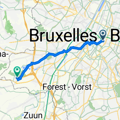Werk Thuis  kort bikemap