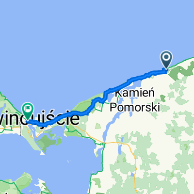 Kościuszki 2, Pobierowo do Grunwaldzka 98, Świnoujście