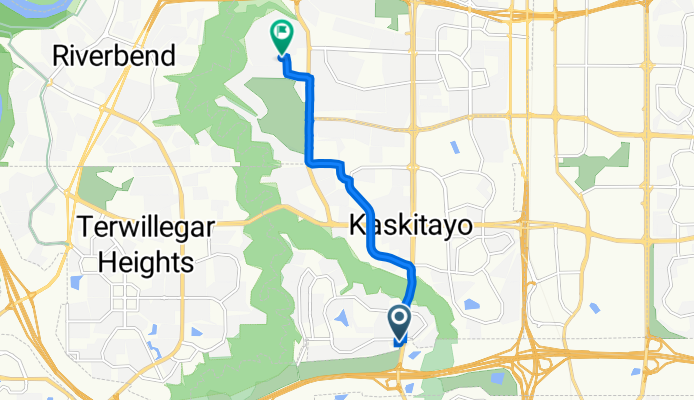 11105 Ninth Ave NW, Edmonton to 12112 39A Ave NW, Edmonton