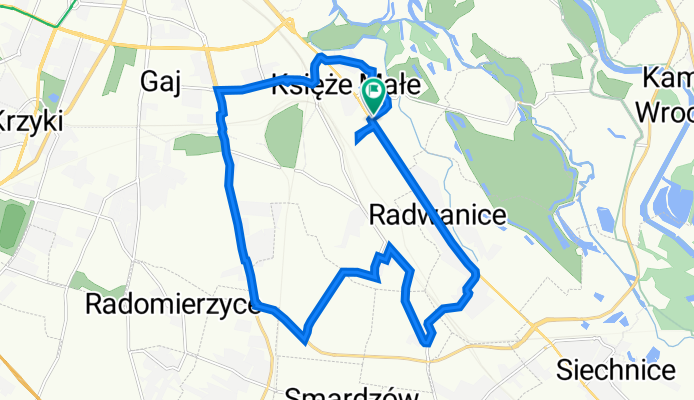 Opolska 132, Wrocław do Turawska 13, Wrocław