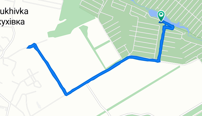 Hlevakhivs'ka to Hlevakhivs'ka