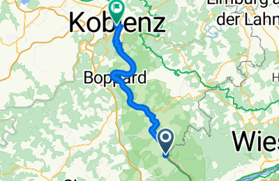 Route in der Bikemap App öffnen