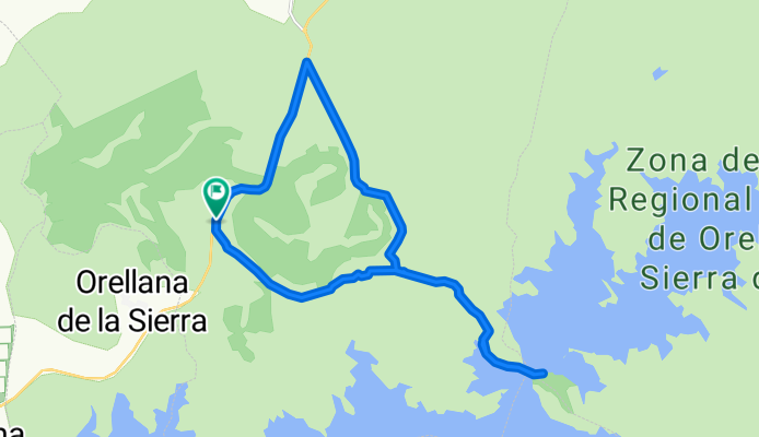 BCB. Moheda alta 4. Navalvillar de Pela - Puente del embalse de Orellana