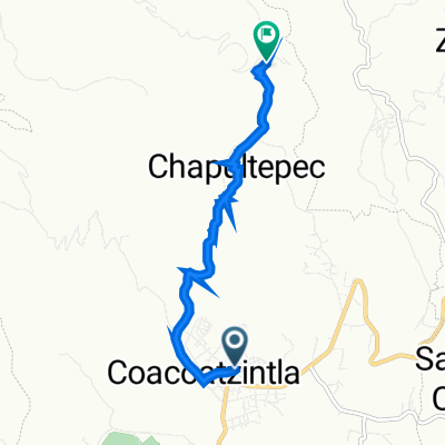 Ruta del ricon de chapu
