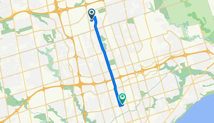 Denison Street 1151, Markham to Lawrence Ave East at Canlish Rd, Toronto