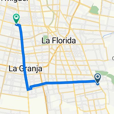 Ruta desde Avenida La Florida 10399, Puente Alto