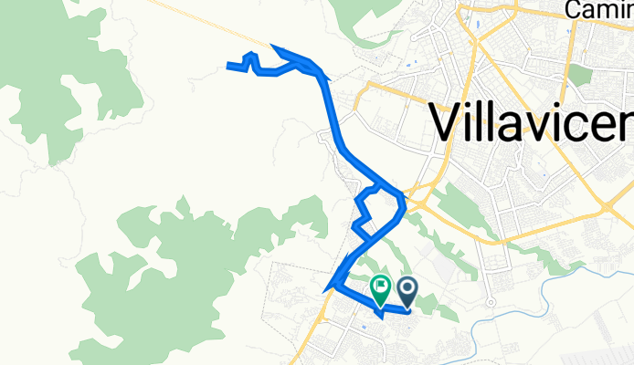De Calle 19 Sur 36 28, Villavicencio a Calle 19 Sur, Villavicencio