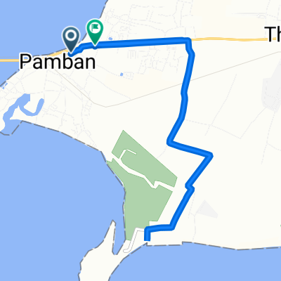 Pamban Bridge, Ramanathapuram to Madurai Rameshwaram Road, Ramanathapuram