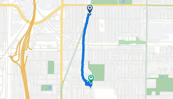 3150 S Howell Ave, Milwaukee to 445 E Wilbur Ave, Milwaukee