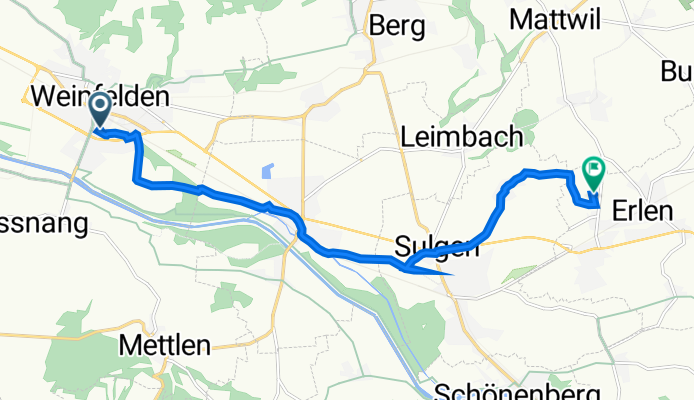 Austrasse 5, Weinfelden nach Südhalde 12, Ennetaach