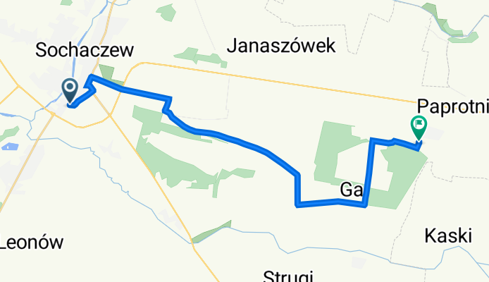 Stefana Okrzei 11, Sochaczew do guzowska 4, Teresin