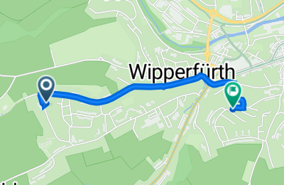 Route in der Bikemap App öffnen