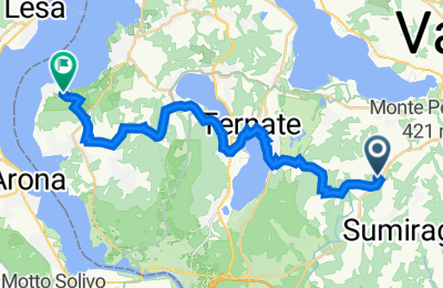 Route in der Bikemap App öffnen