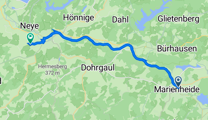 Klosterstraße 14, Marienheide nach Weberstraße 18, Wipperfürth