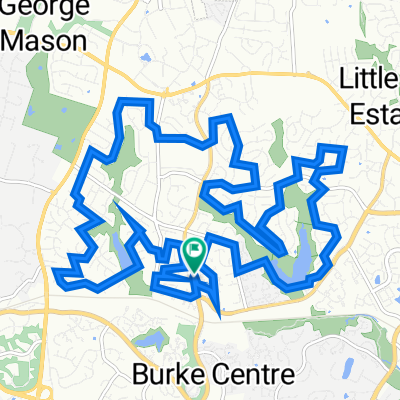 5446 New London Park Dr, Fairfax to 5440 New London Park Dr, Fairfax