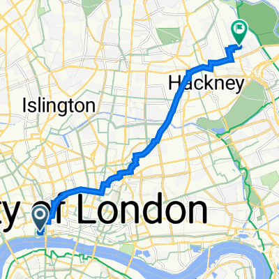 2 Tallis House, Tallis St, London to 5 Tower Mews, Ashenden Road, London