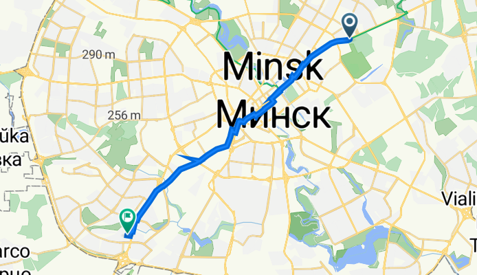 проспект Независимости, Минск до Московский, Минск