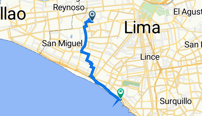 De José Remy Barua 2826, Lima a Pte. Peatonal San Martín, Miraflores