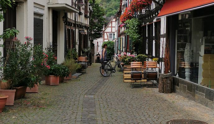 Photo 2 of the Bikemap route "Siebengebirge, Oelberg, Linz, Remagen"