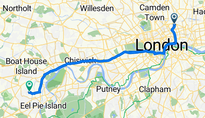403 St John St, London to 1 Ploughmans End, Isleworth