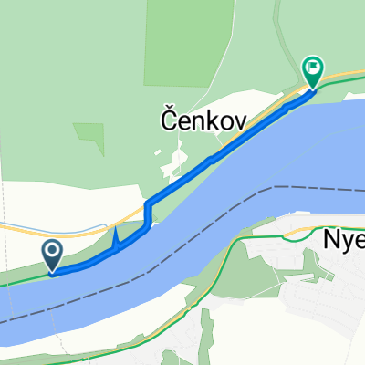 Cesta bez názvu, Mužla do 63, Mužla