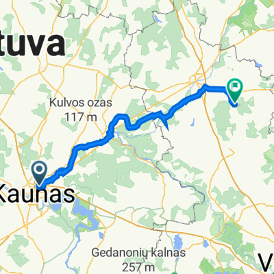 Šiaurės prospektas 87, Kaunas to 4814 2, Šešuoliai