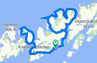 Route in der Bikemap App öffnen