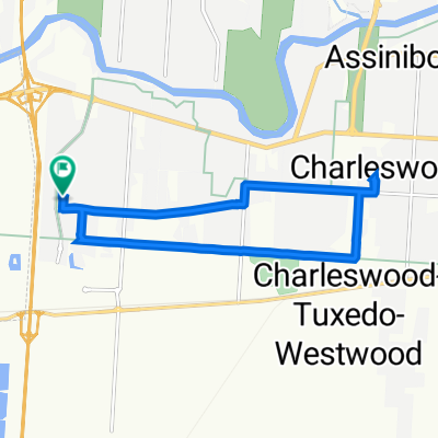 32 Harwood Cres, Winnipeg to 32 Harwood Cres, Winnipeg