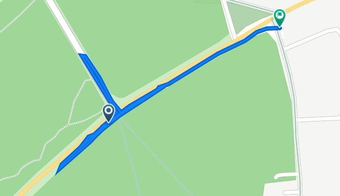 Dorking Road, Epsom to Woodcote Side, Epsom